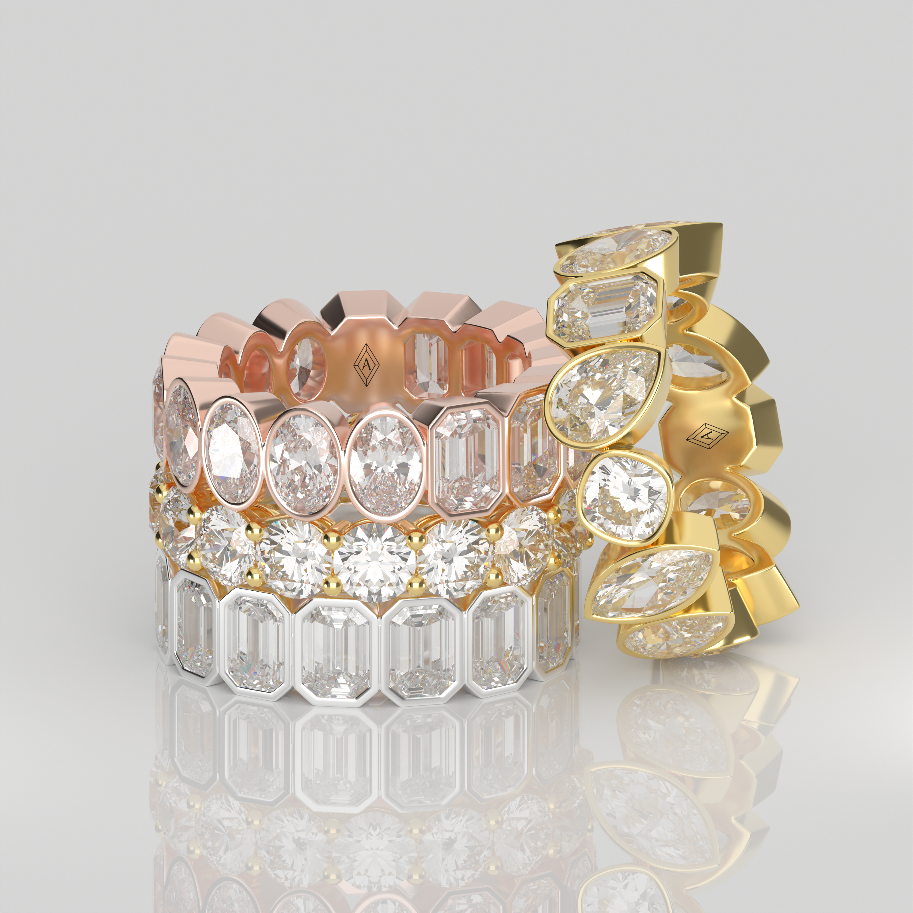 Explore Our Eternity Rings