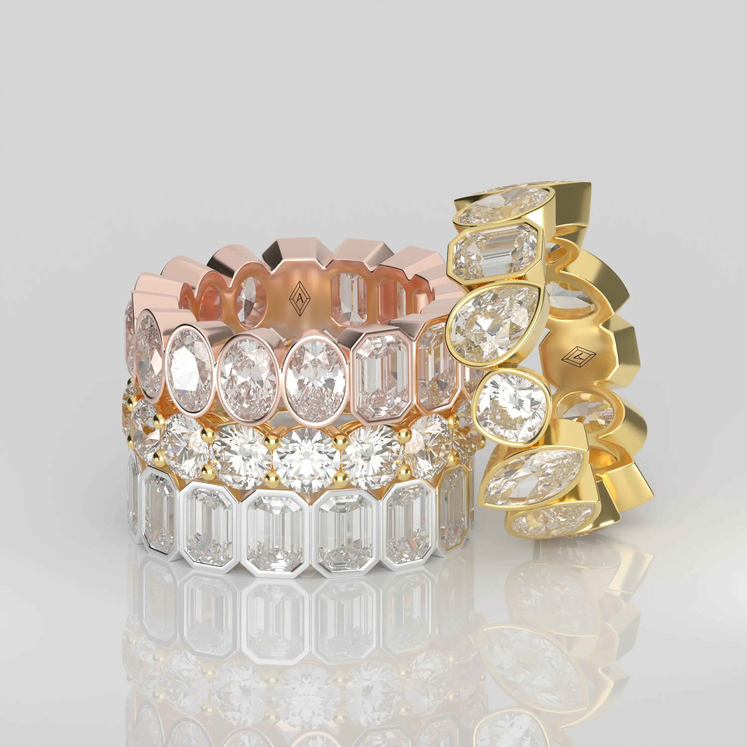 Explore Our Eternity Rings
