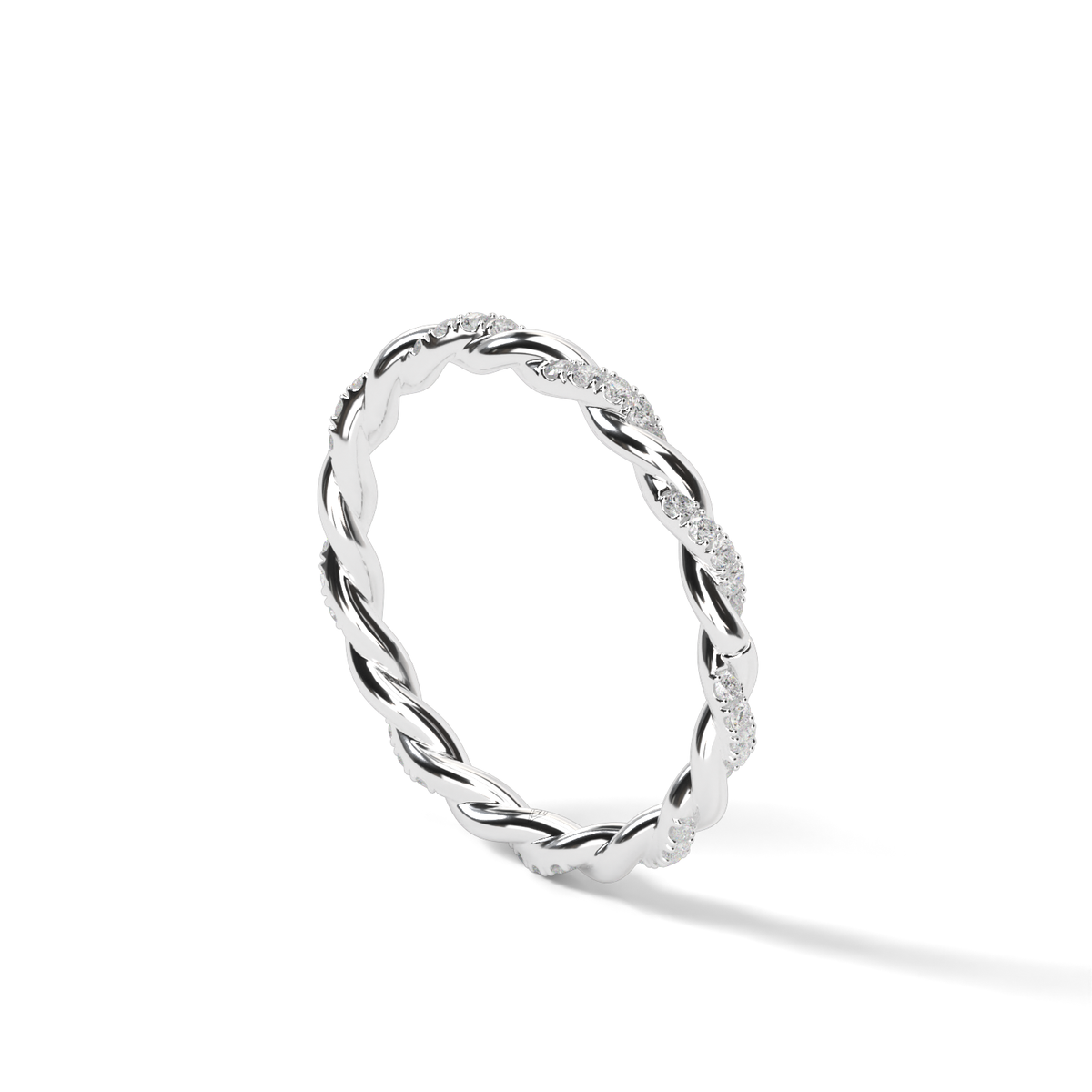 Classic Diamond Ring — 14K White Gold / Lab Diamond (image)