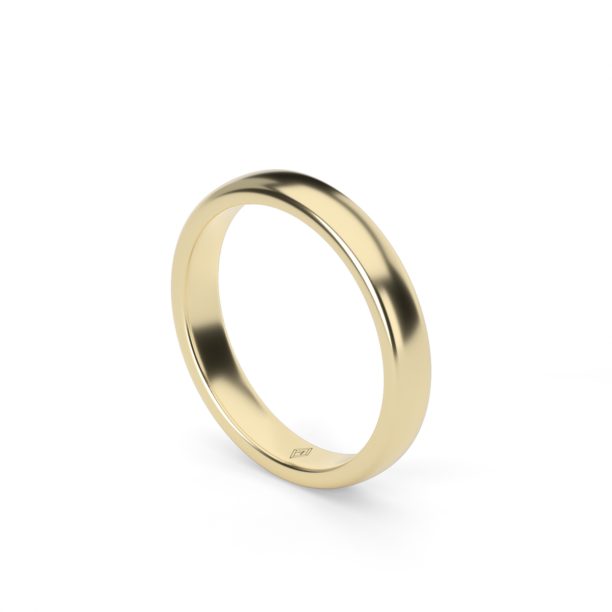 Traditional Wedding Ring — 14K Yellow Gold (image)