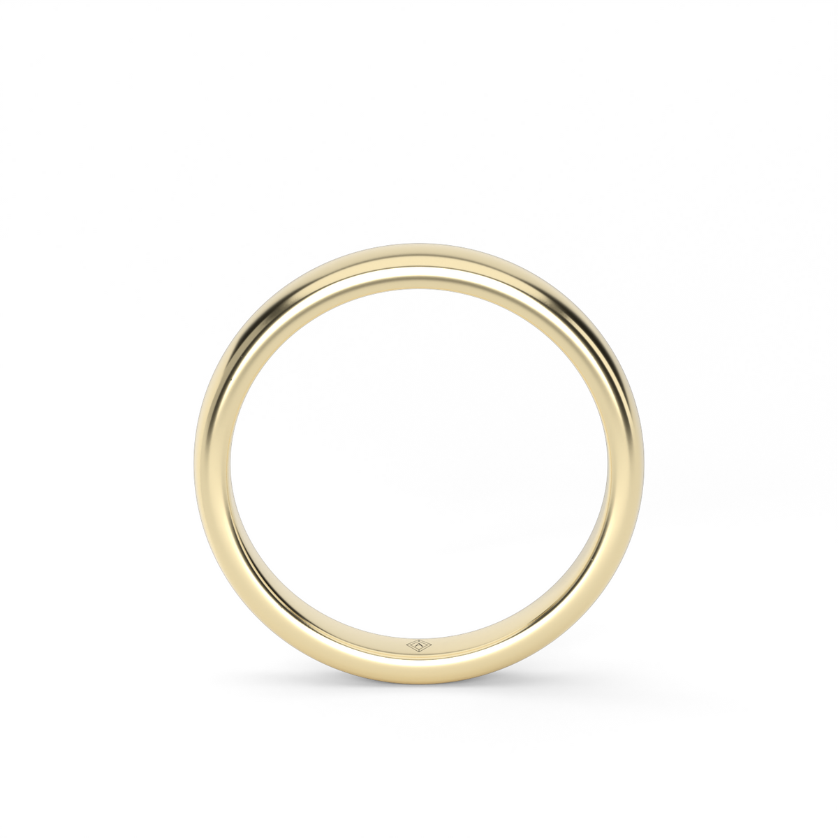 Traditional Wedding Ring — 14K Yellow Gold (image)