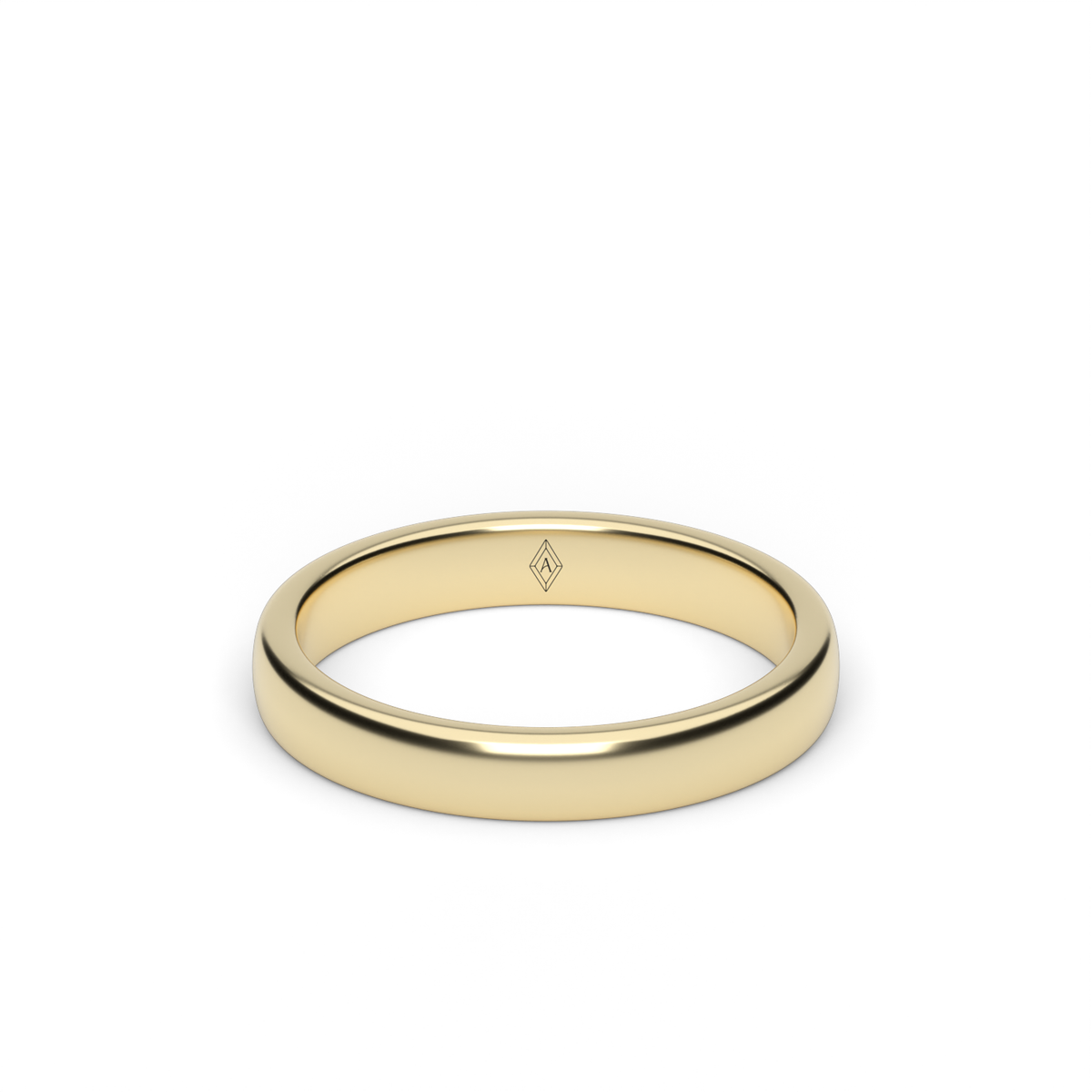 Traditional Wedding Ring — 14K Yellow Gold (image)