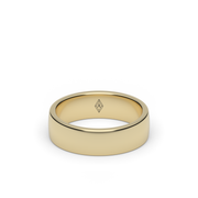 Yellow Gold Classic Men's Ring/Band